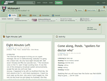 Tablet Screenshot of nicksnum1.deviantart.com