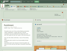 Tablet Screenshot of cuoha.deviantart.com
