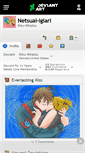 Mobile Screenshot of netsuai-igiari.deviantart.com