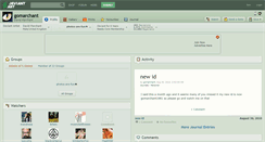 Desktop Screenshot of gomarchant.deviantart.com