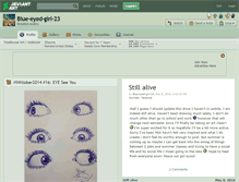 Tablet Screenshot of blue-eyed-girl-23.deviantart.com