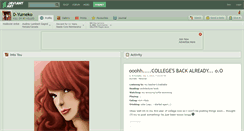 Desktop Screenshot of d-yumeko.deviantart.com