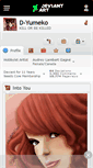 Mobile Screenshot of d-yumeko.deviantart.com