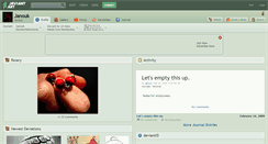Desktop Screenshot of janouk.deviantart.com