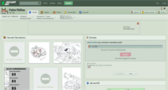 Desktop Screenshot of fallentorise.deviantart.com