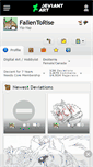 Mobile Screenshot of fallentorise.deviantart.com