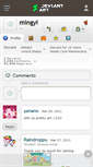 Mobile Screenshot of mingyi.deviantart.com