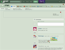 Tablet Screenshot of mingyi.deviantart.com