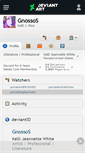 Mobile Screenshot of gnossos.deviantart.com