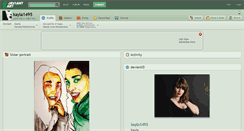 Desktop Screenshot of kayla1495.deviantart.com