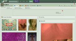 Desktop Screenshot of m-jay-a.deviantart.com