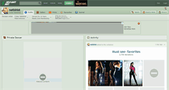 Desktop Screenshot of netishist.deviantart.com