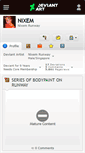 Mobile Screenshot of nixem.deviantart.com