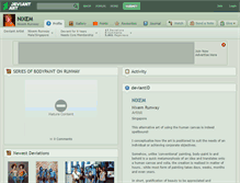 Tablet Screenshot of nixem.deviantart.com