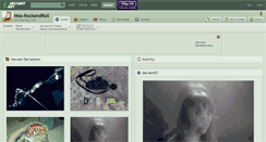 Desktop Screenshot of miss-rockandroll.deviantart.com