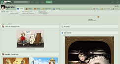 Desktop Screenshot of laurama.deviantart.com