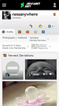 Mobile Screenshot of nessanywhere.deviantart.com