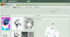 Desktop Screenshot of dax86.deviantart.com