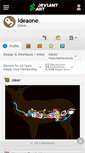 Mobile Screenshot of ideaone.deviantart.com
