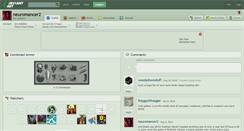 Desktop Screenshot of neuromancer2.deviantart.com