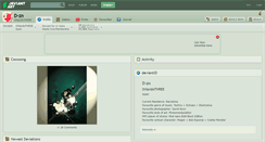 Desktop Screenshot of d-zn.deviantart.com