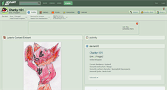 Desktop Screenshot of charky-101.deviantart.com