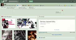Desktop Screenshot of klei.deviantart.com