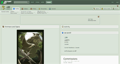 Desktop Screenshot of jjh.deviantart.com