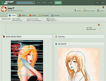 Tablet Screenshot of ines-t.deviantart.com