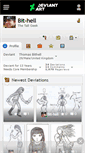 Mobile Screenshot of bit-hell.deviantart.com