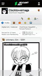 Mobile Screenshot of clocktowernaga.deviantart.com