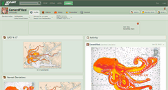 Desktop Screenshot of cementfilled.deviantart.com