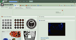 Desktop Screenshot of element-spirits.deviantart.com