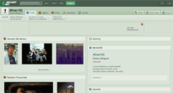 Desktop Screenshot of dimax182.deviantart.com