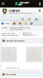 Mobile Screenshot of luigi-plz.deviantart.com