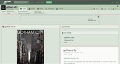 Desktop Screenshot of gotham-city.deviantart.com