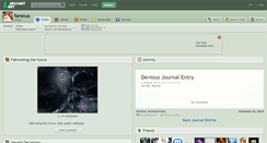 Desktop Screenshot of forexus.deviantart.com