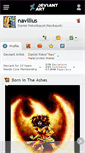 Mobile Screenshot of navillus.deviantart.com