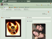 Tablet Screenshot of navillus.deviantart.com