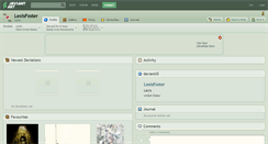 Desktop Screenshot of lexisfoster.deviantart.com