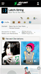 Mobile Screenshot of latch-string.deviantart.com