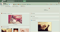 Desktop Screenshot of muhra.deviantart.com