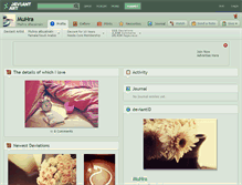 Tablet Screenshot of muhra.deviantart.com