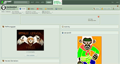 Desktop Screenshot of monkeeboi.deviantart.com