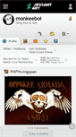 Mobile Screenshot of monkeeboi.deviantart.com