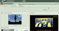 Desktop Screenshot of littleanimeangel2007.deviantart.com