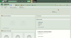 Desktop Screenshot of cukurova.deviantart.com