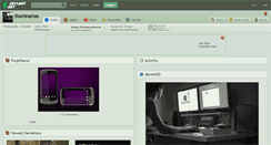 Desktop Screenshot of illuminarias.deviantart.com