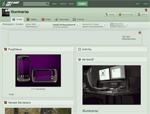 Tablet Screenshot of illuminarias.deviantart.com