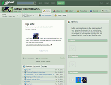 Tablet Screenshot of mobian-weremobian.deviantart.com
